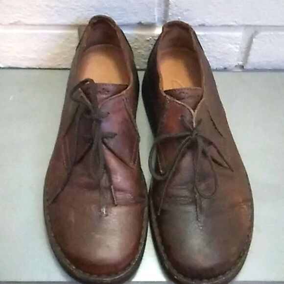 Clarks Active Air Mens Leather Oxford Shoes Sz 10W main image 9